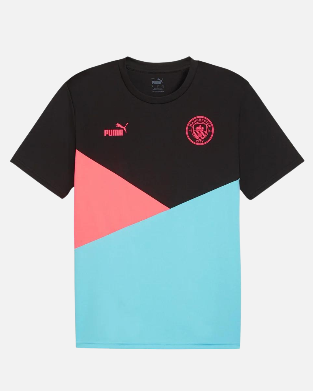 T-shirt Manchester City - Noir/Rose/Bleu