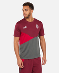 T-shirt Milan AC - Rouge/Gris