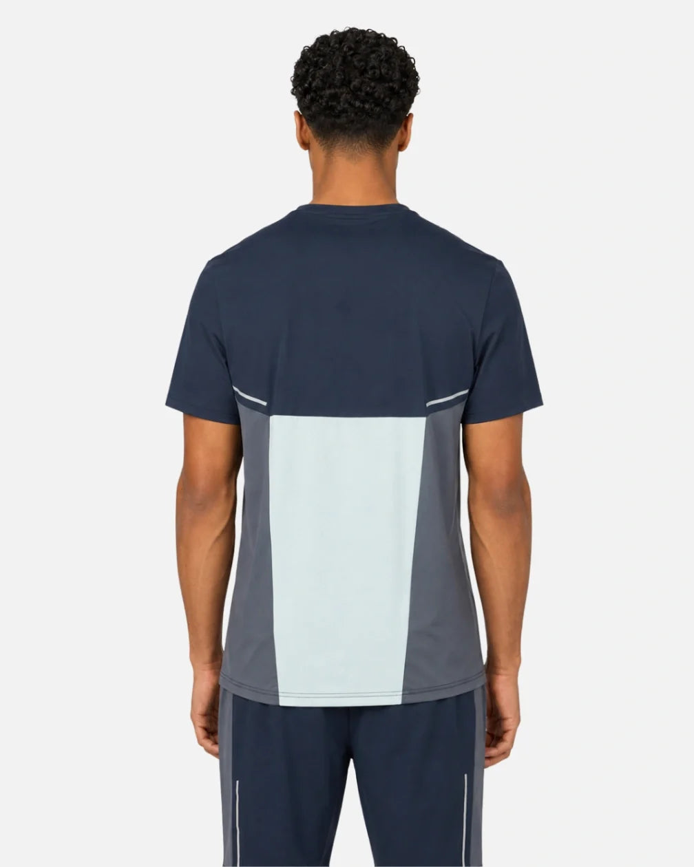 T-Shirt Montirex Strive - Bleu/Gris/Blanc