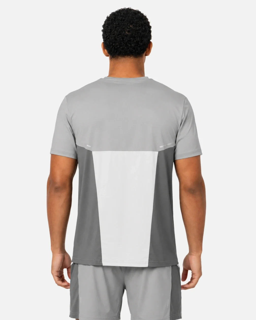 T-Shirt Montirex Strive - Gris/Blanc