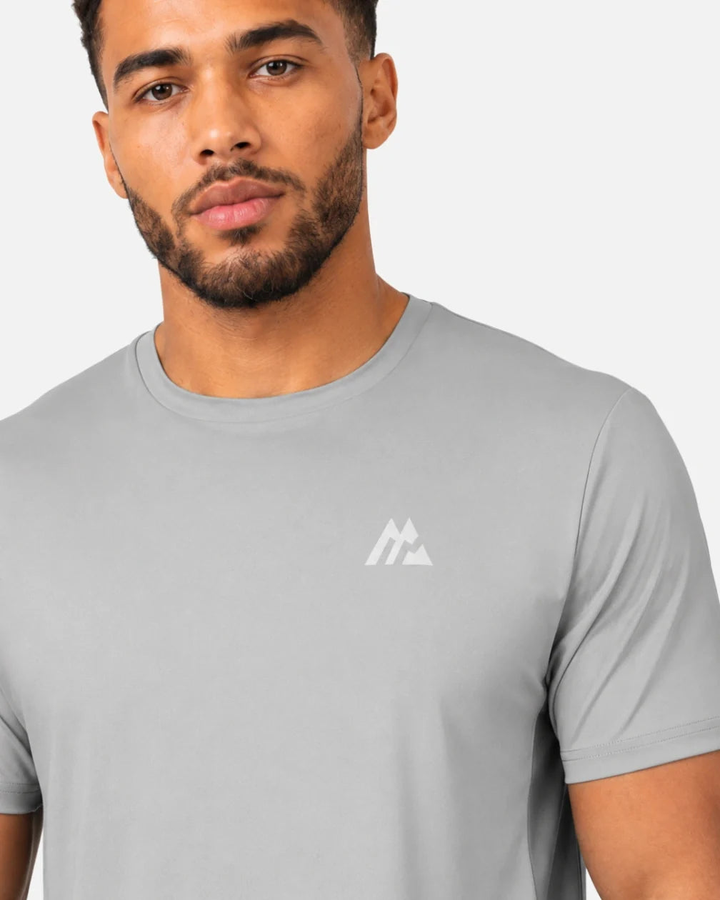 T-Shirt Montirex Strive - Gris/Blanc