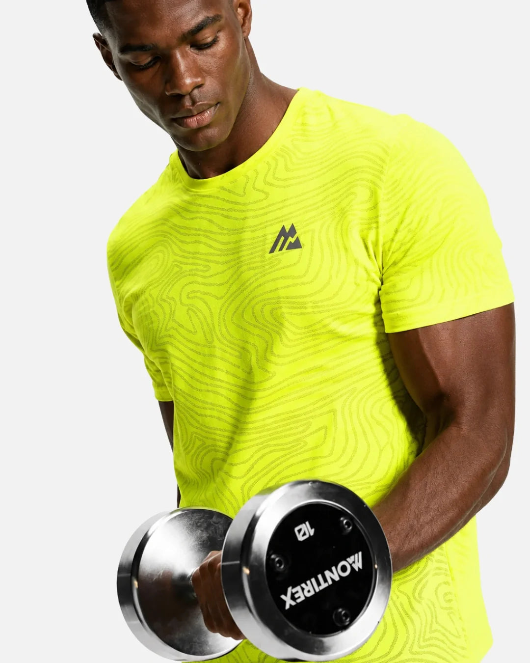 T-Shirt Montirex Tide - Jaune