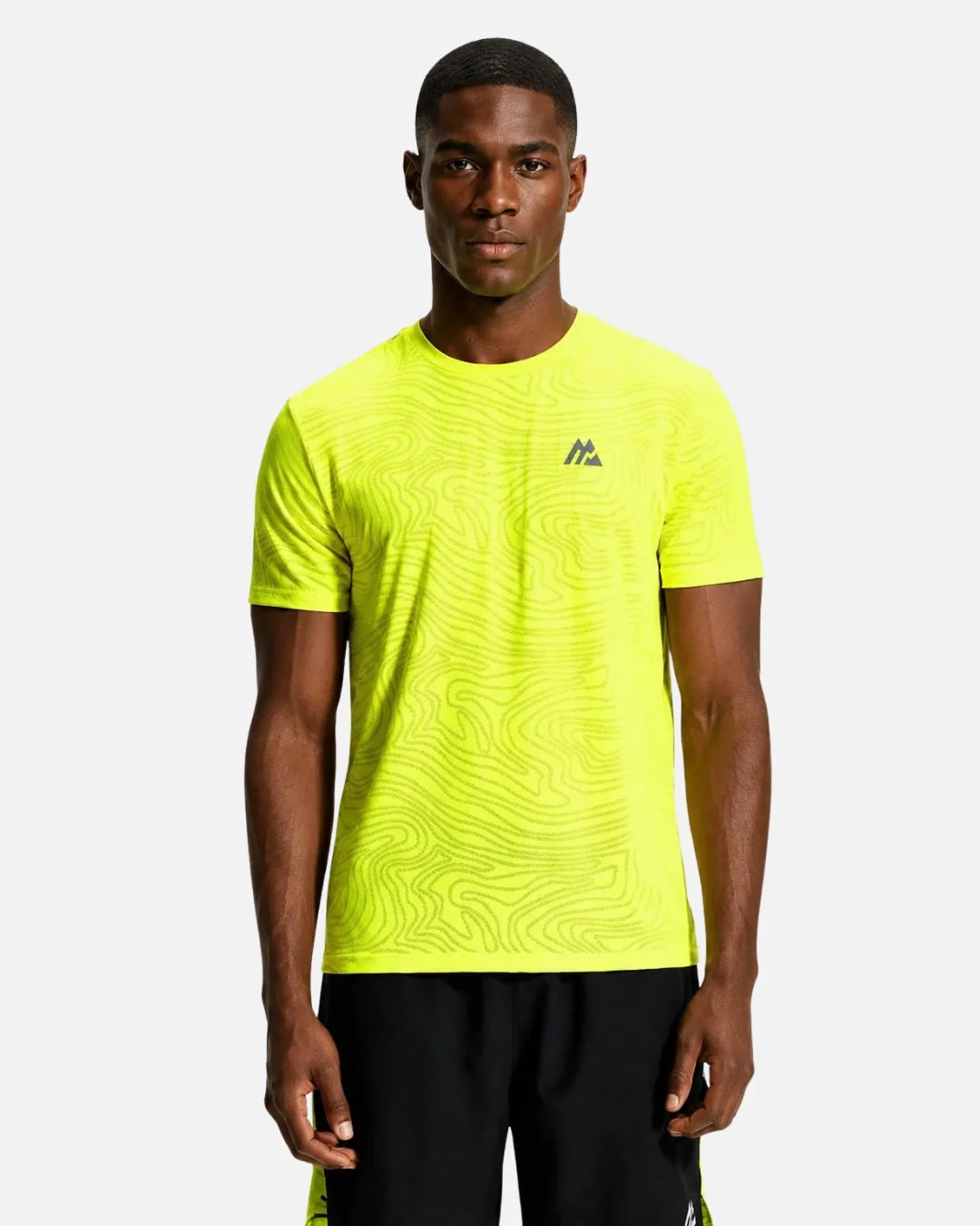 T-Shirt Montirex Tide - Jaune
