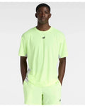 T-Shirt New Balance Fast Days - Jaune