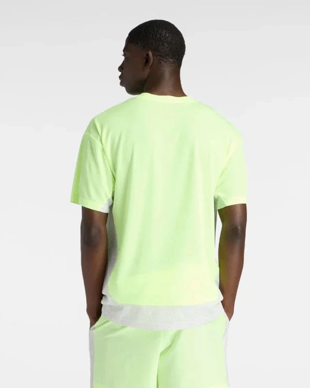 T-Shirt New Balance Fast Days - Jaune