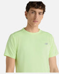 T-Shirt New Balance Sport Essential - Jaune