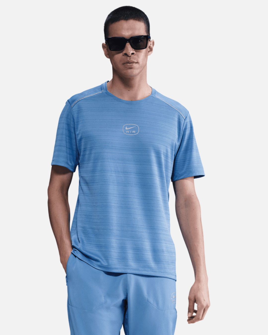 T-shirt Nike Running Air - Bleu