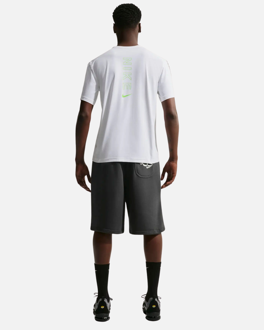 T-shirt Nike City Side - Blanc/Noir/Vert