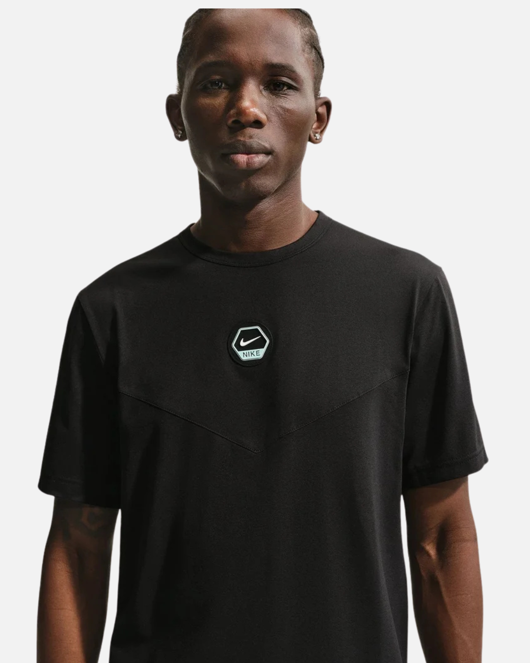 T-shirt Nike City Side - Noir/Vert