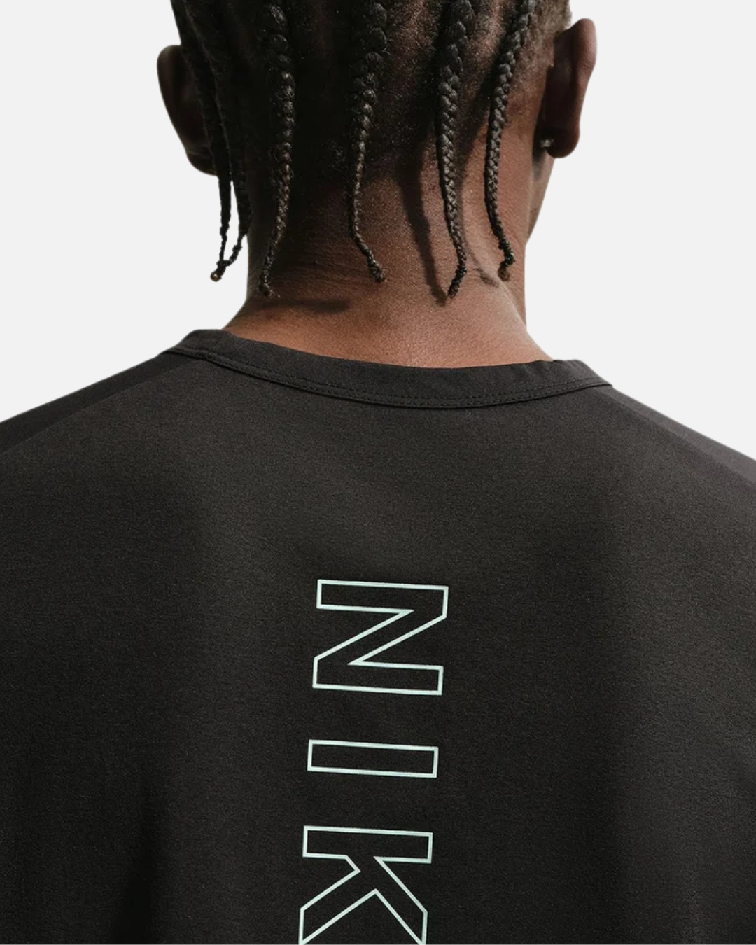 T-shirt Nike City Side - Noir/Vert