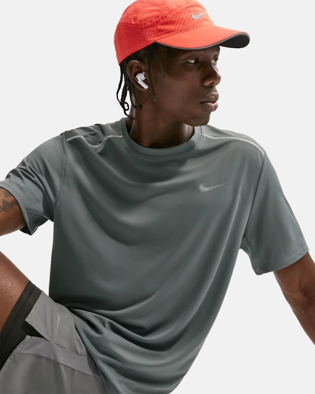 T-shirt Nike Miler - Gris