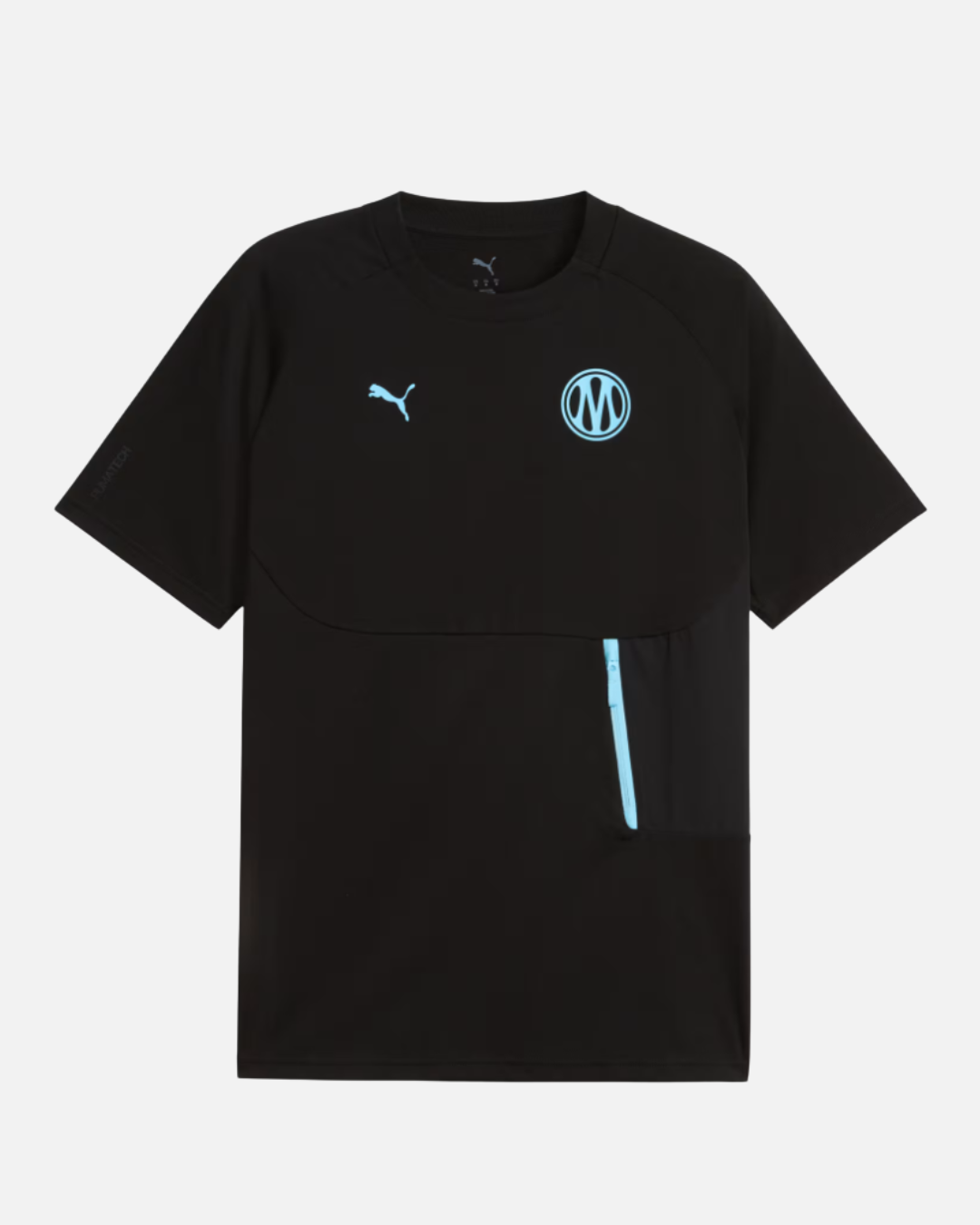 T-shirt OM 2026/2027 - Noir/Bleu