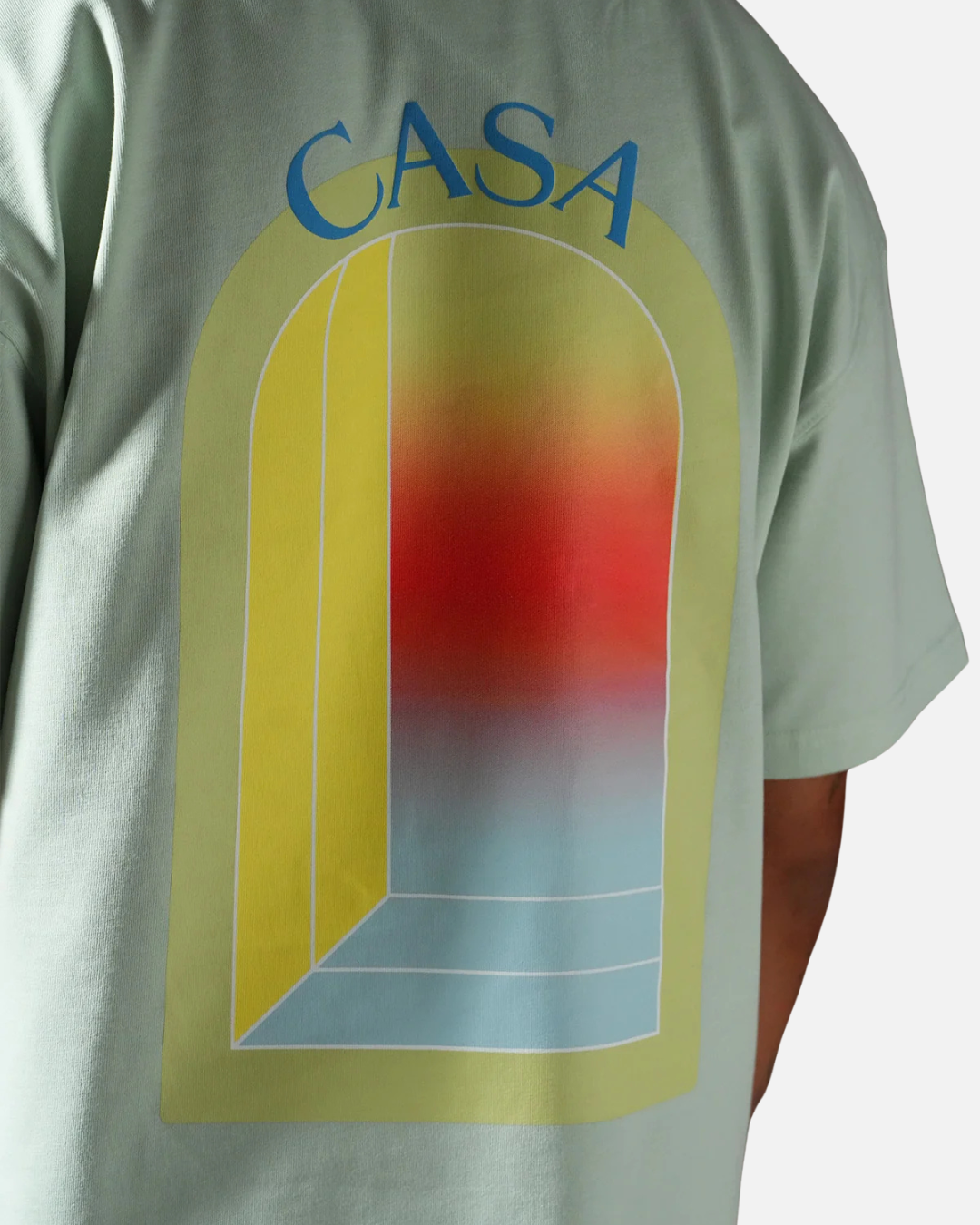 T-shirt Oversize OM Ikao - Menthe