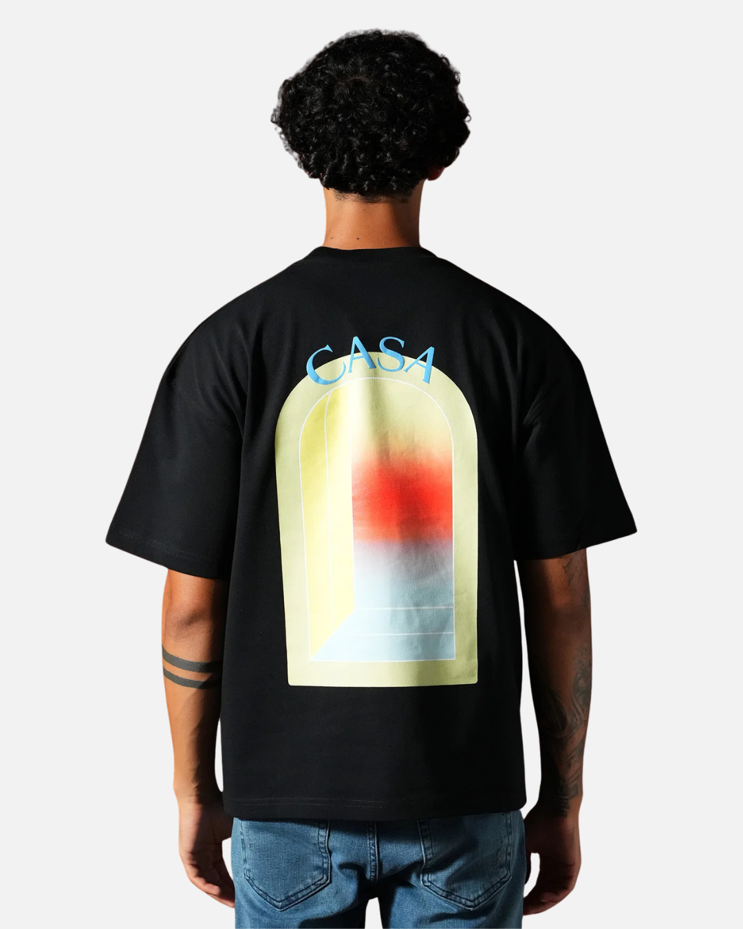 T-shirt Oversize OM Ikao - Noir