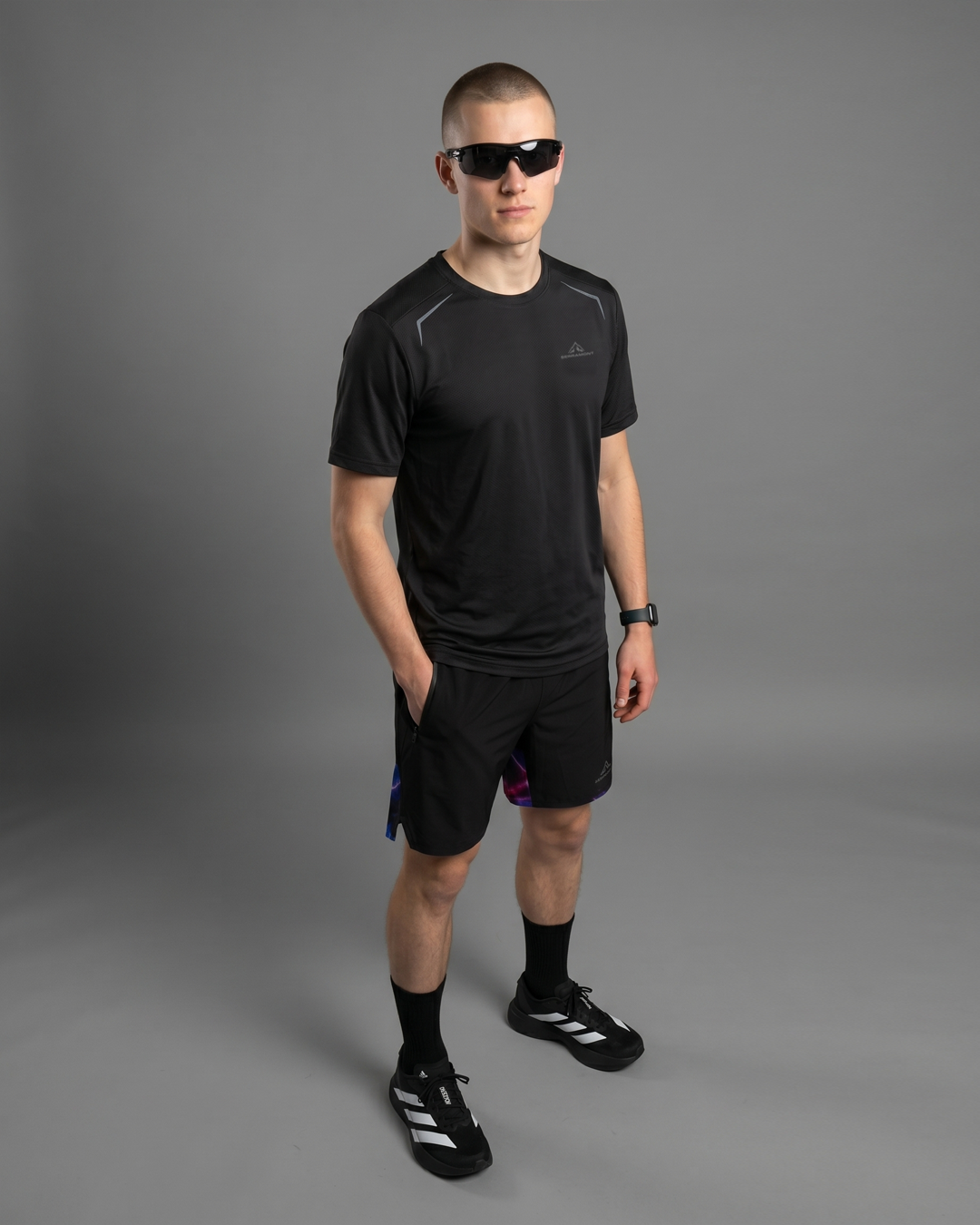 T-shirt Serramont Corepluse - Noir