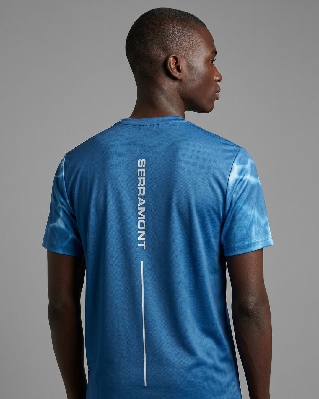 T-shirt Serramont Wave - Bleu