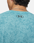 T-shirt Under Armour Tech Pixelate - Bleu