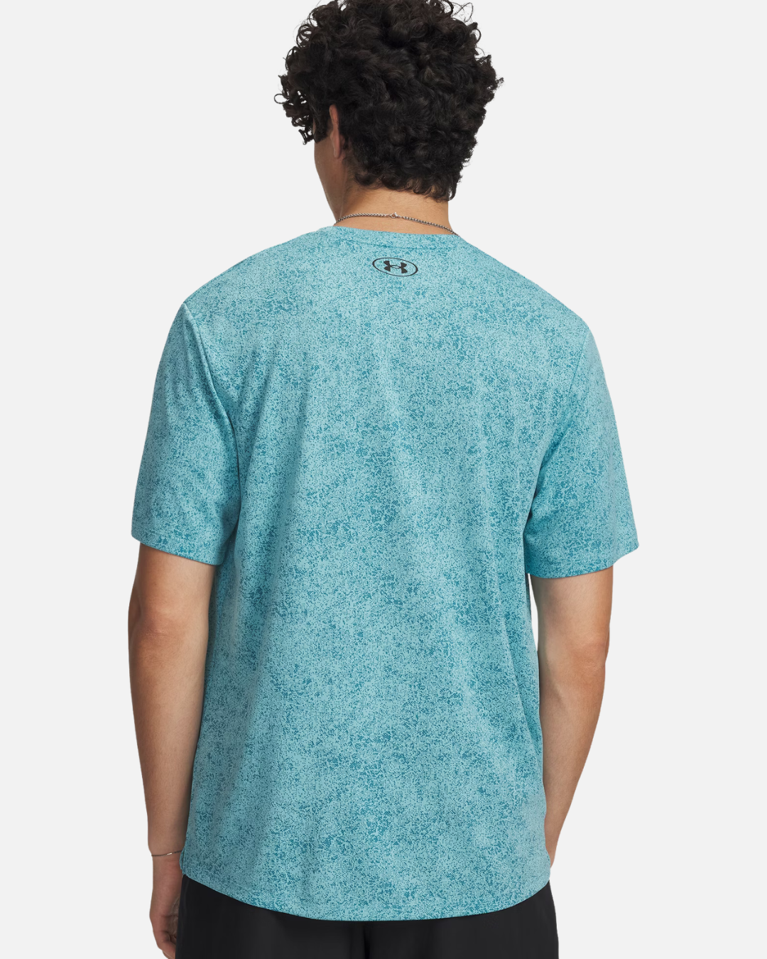 T-shirt Under Armour Tech Pixelate - Bleu