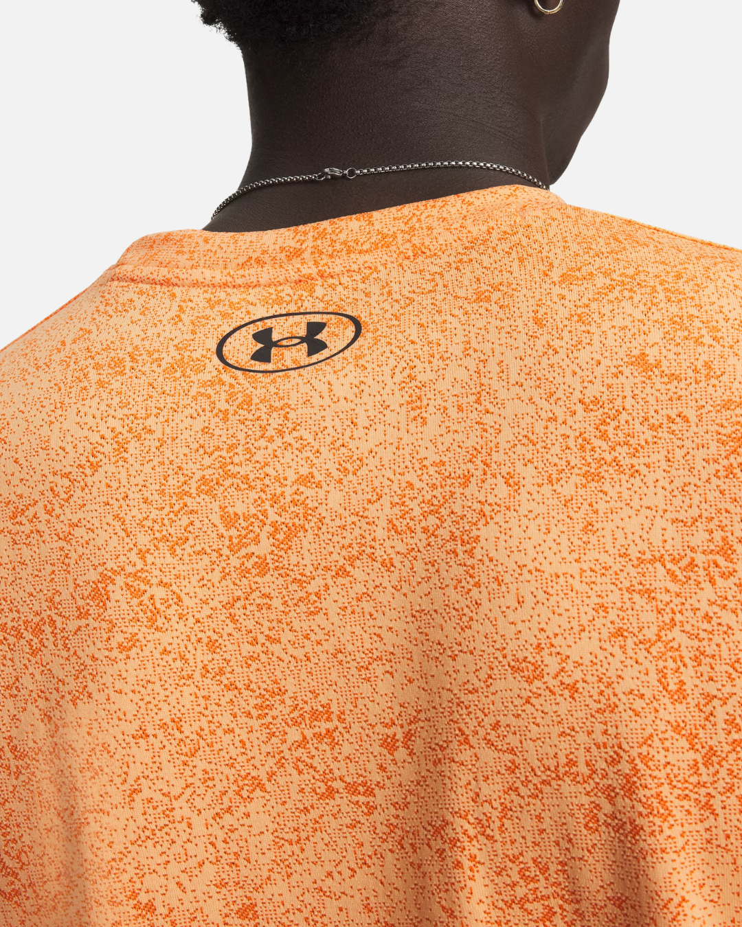 T-shirt Under Armour Tech Pixelate - Orange