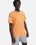 T-shirt Under Armour Tech Pixelate - Orange