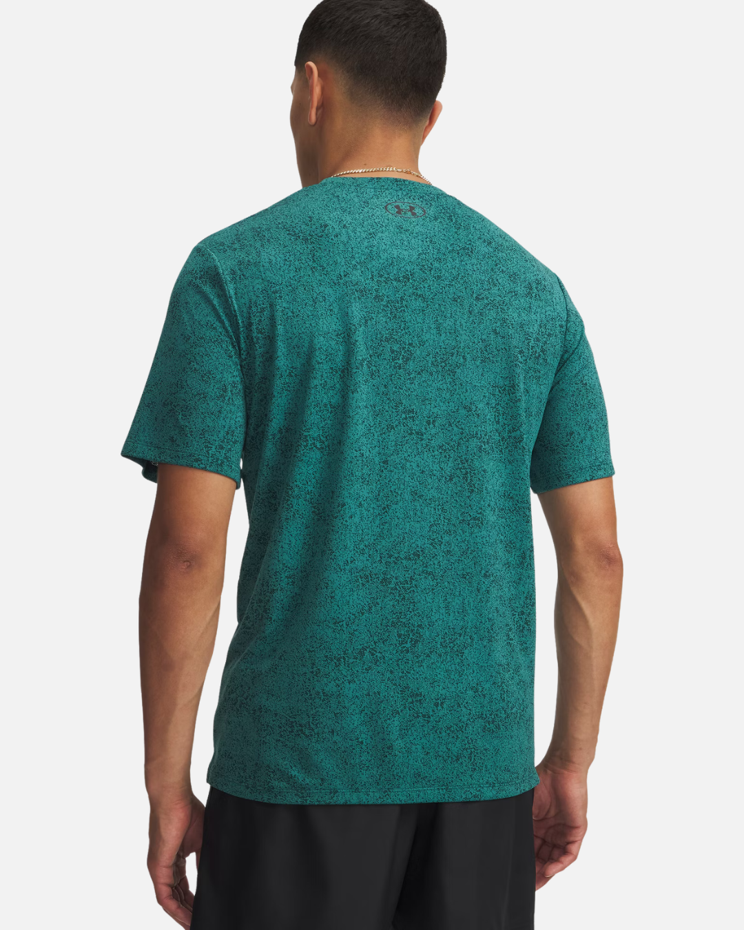 T-shirt Under Armour Tech Pixelate - Vert