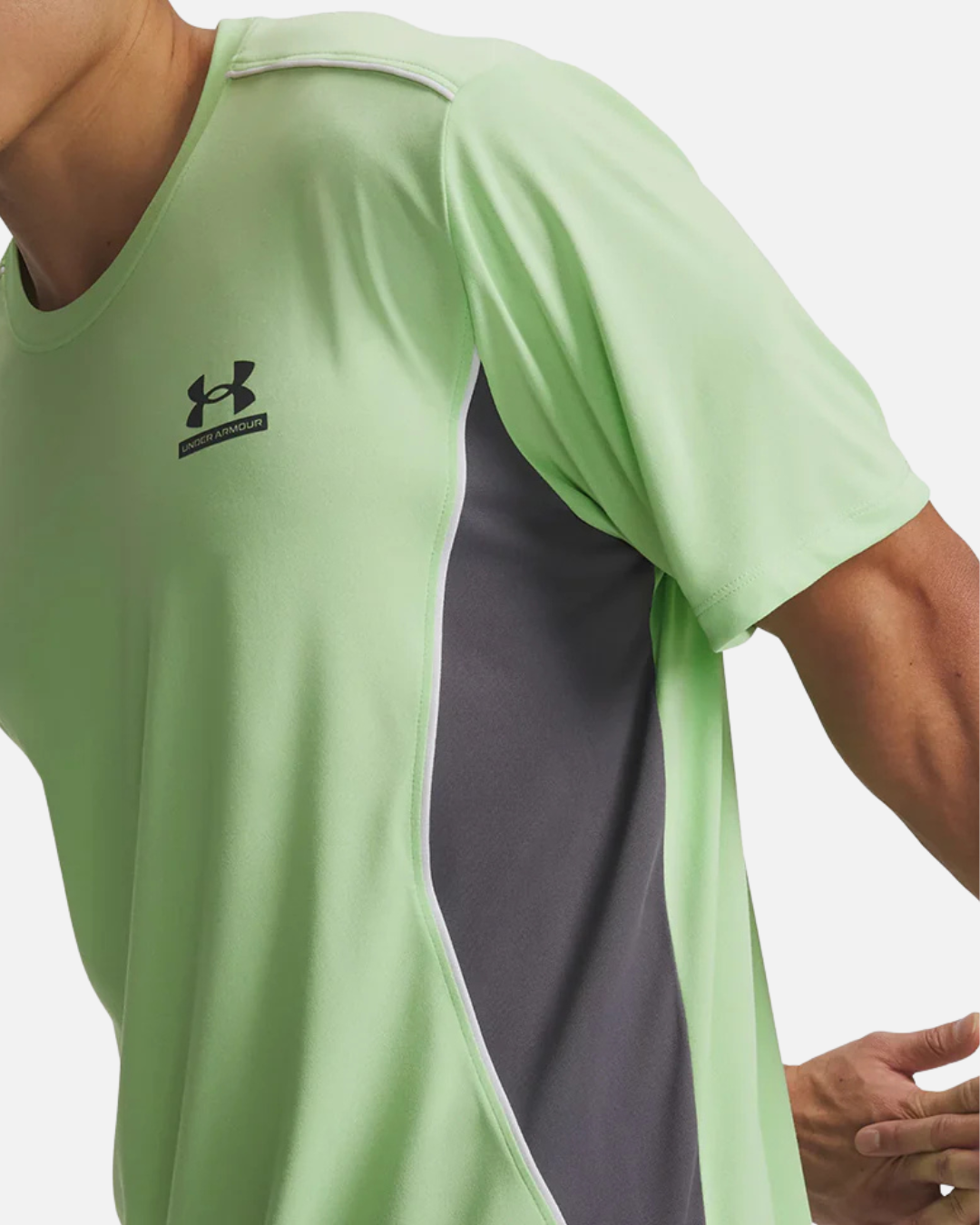 T-shirt Under Armour Tech Sport - Vert/Gris