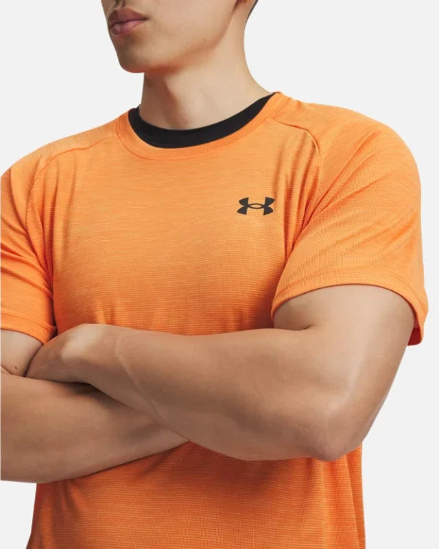 T-shirt Under Armour Tech Textured - Orange
