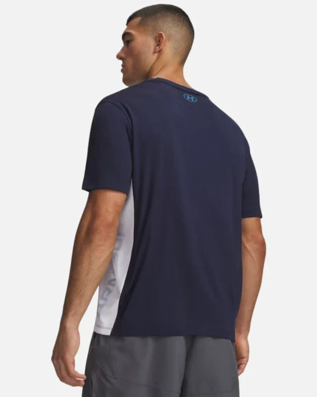 T-shirt Under Armour Tech Utility - Bleu