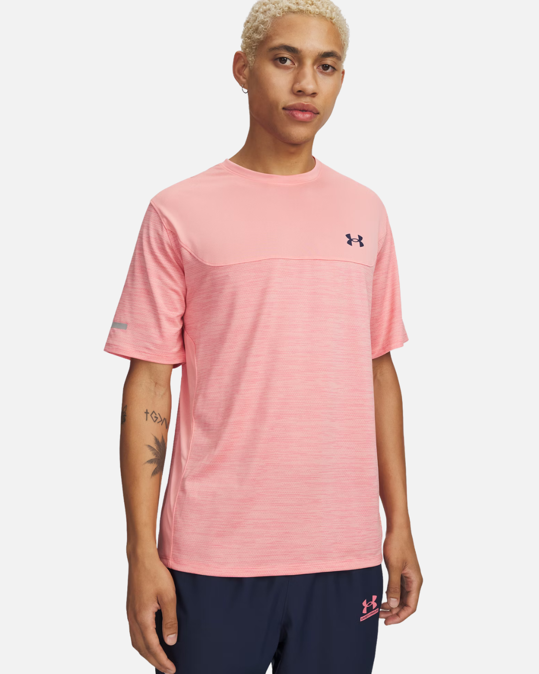 T-shirt Under Armour Tech Utility - Rose
