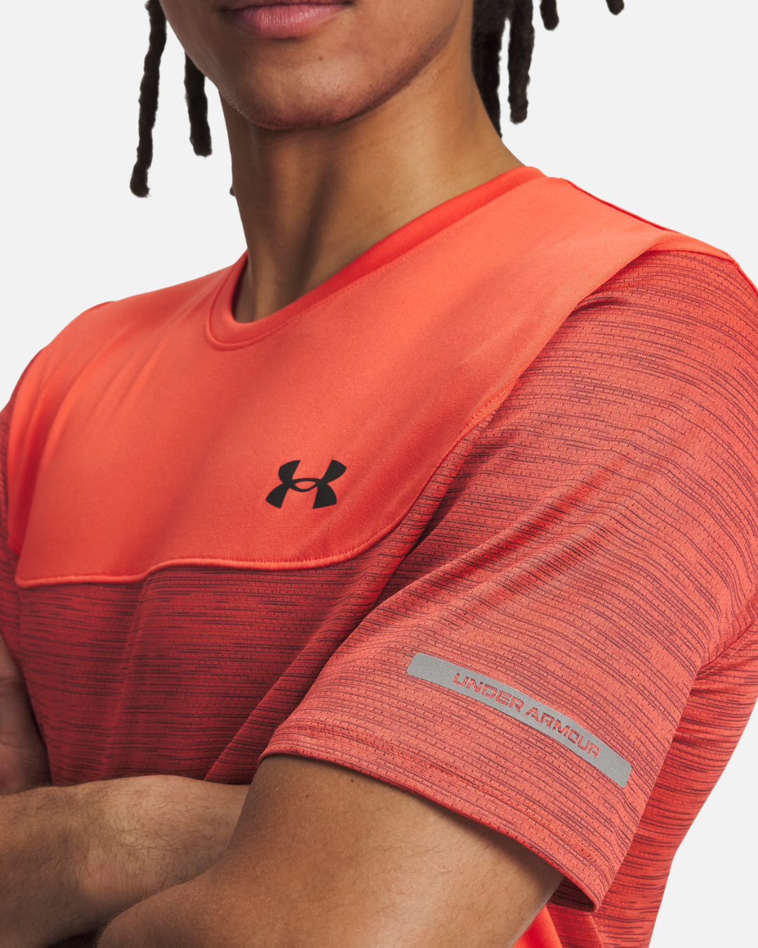 T-shirt Under Armour Tech Utility - Rouge