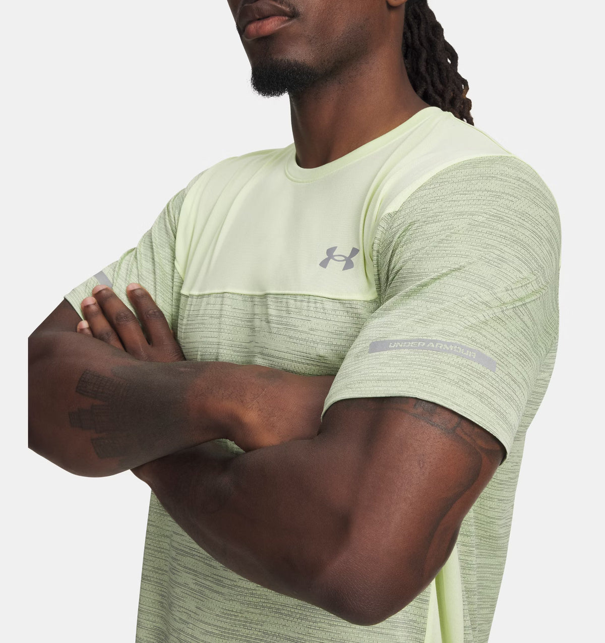 T-shirt Under Armour Tech Utility - Vert
