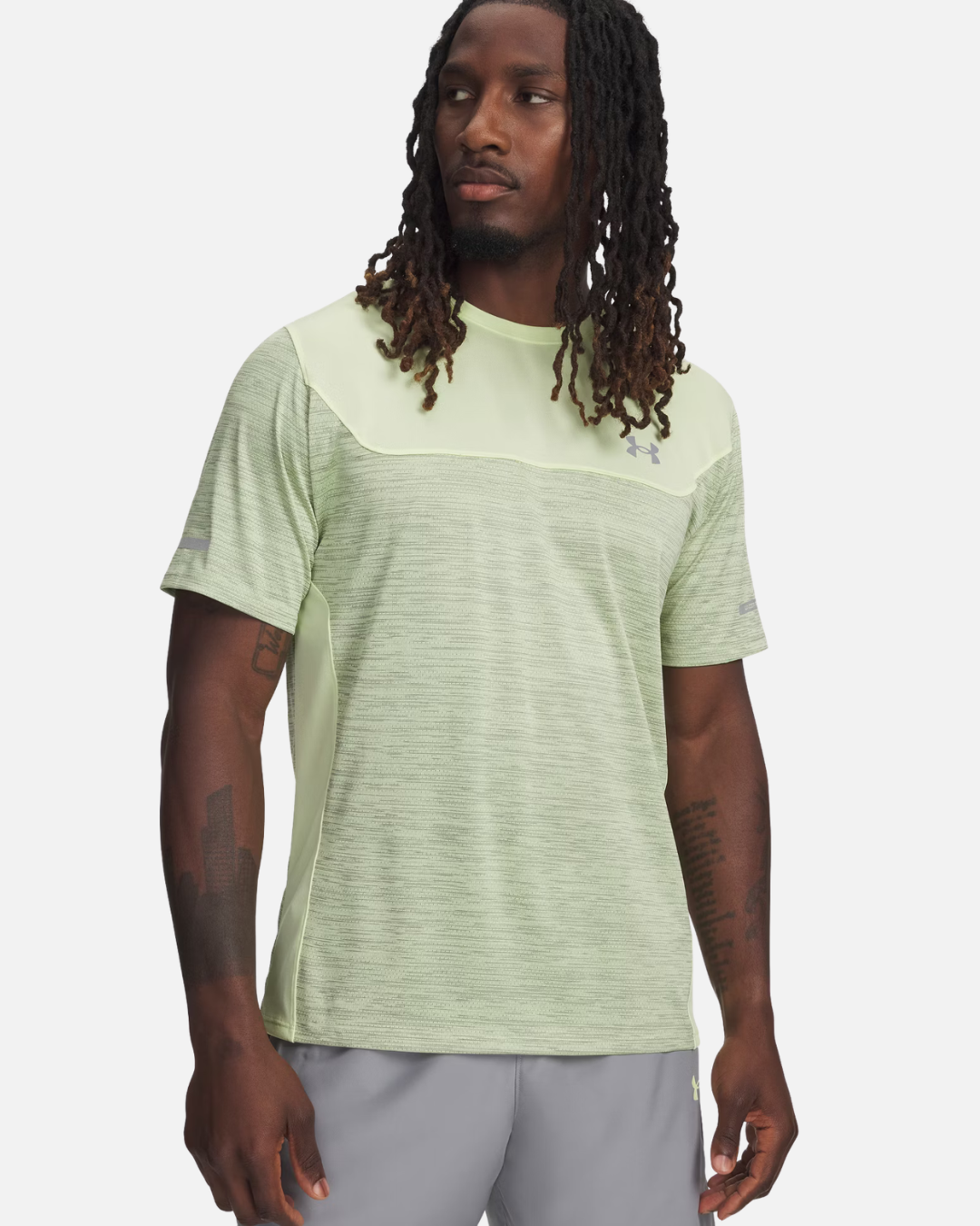 T-shirt Under Armour Tech Utility - Vert