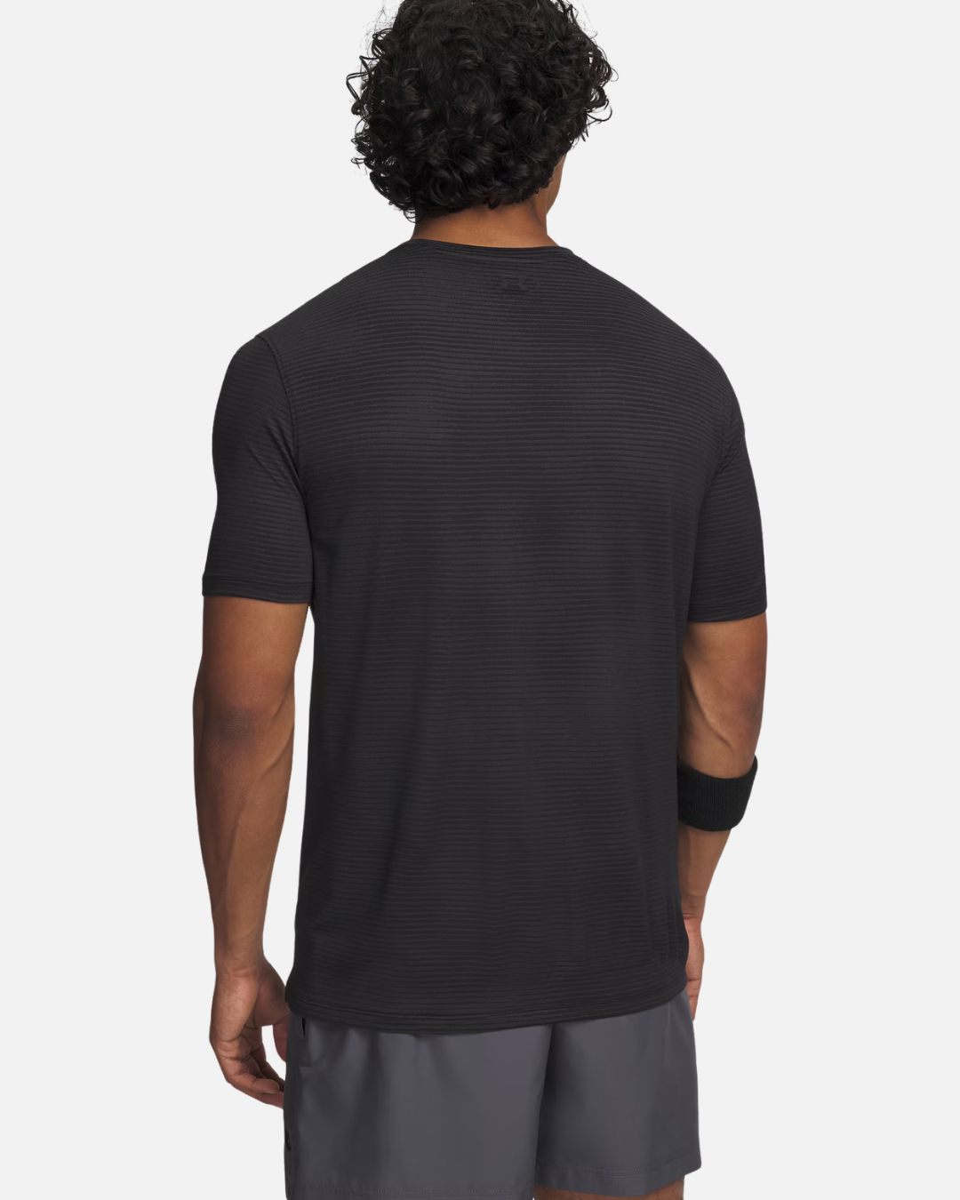 T-shirt Under Armour Tech Vent VHS Jacquard - Noir