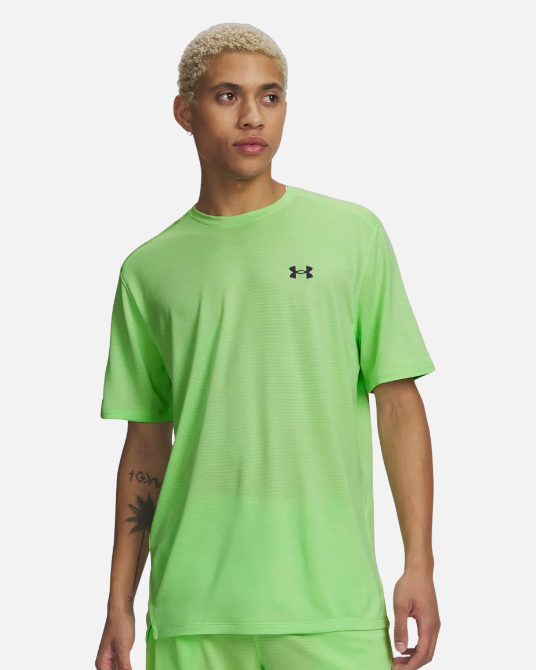 T-shirt Under Armour Tech Vent VHS Jacquard - Vert