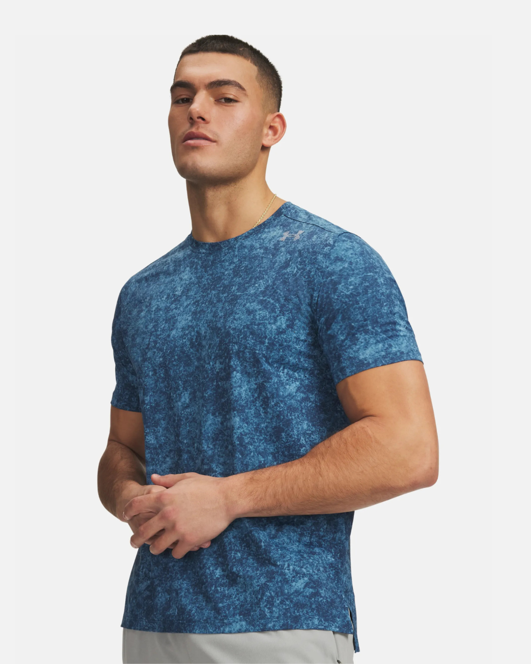 T-shirt Under Armour Velociti Pro Print - Bleu