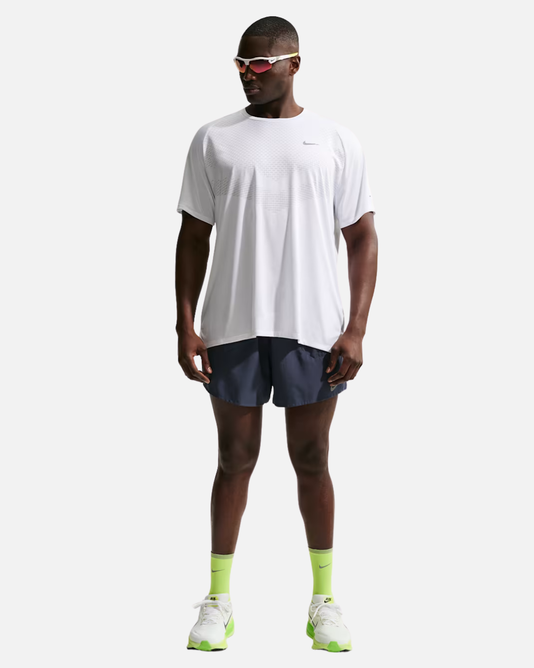 T-shirt Nike Stride - Blanc