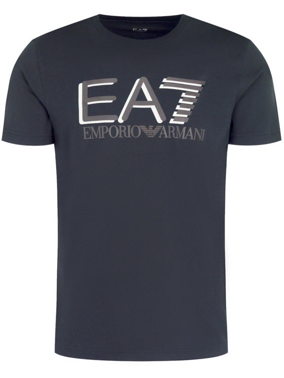 T-shirt Emporio Armani EA7 Train Visibility - Bleu
