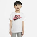 T-Shirt Nike Sportswear Enfant - Neon/Blanc