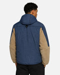 Veste à capuche Puma Sherpa - Beige/Bleu