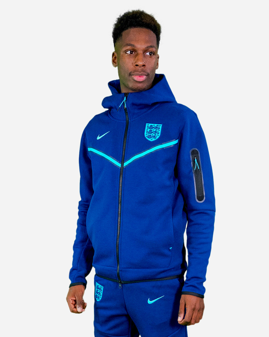 Veste Angleterre Tech Fleece 2022 - Bleu