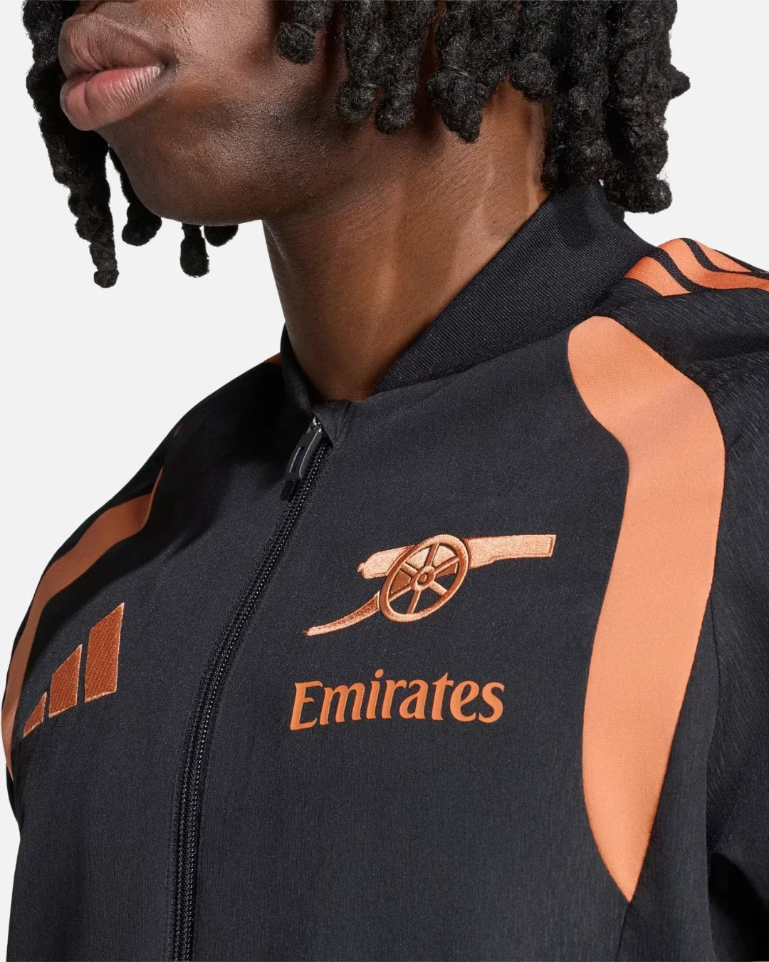 Veste Arsenal FC 2026/2027 Tiro - Noir/Orange