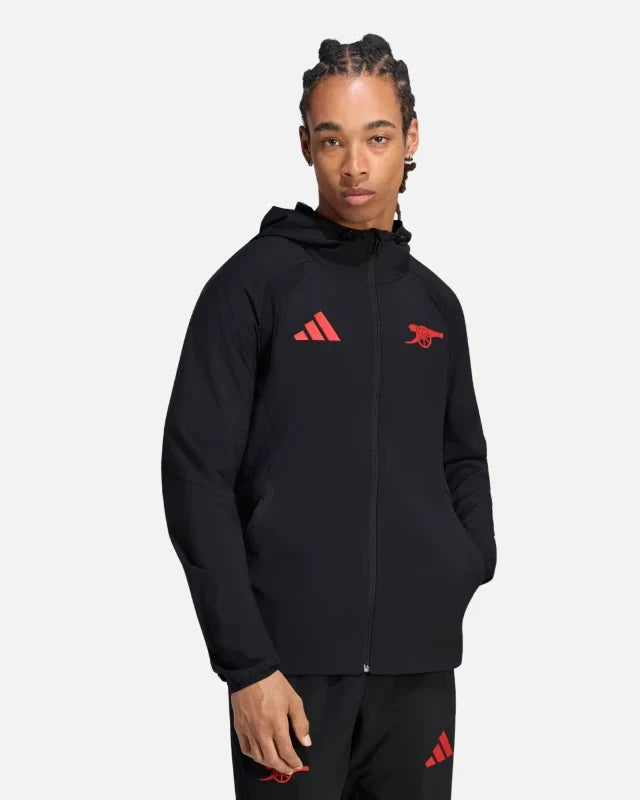 Veste Arsenal Tiro Travel 2026/2027 - Noir