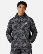 Veste Asics Fujitrail packable - Gris