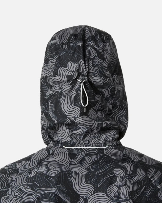 Veste Asics Fujitrail packable - Gris