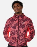 Veste Asics Fujitrail packable - Rouge