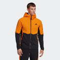 Veste à capuche Adidas Designed For Gameday  - Noir/Orange