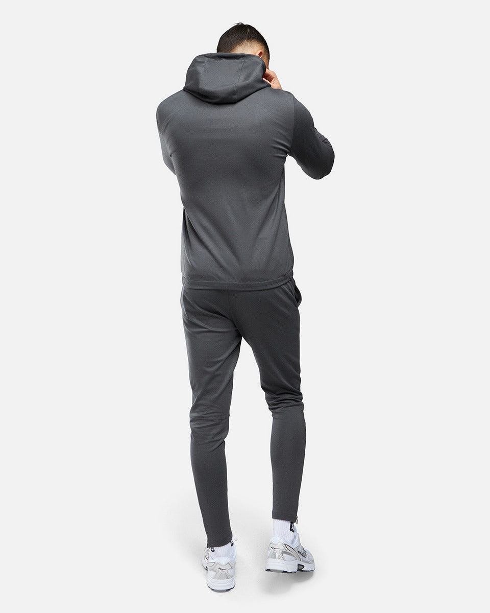 Veste à capuche Helvetica Beta - Gris