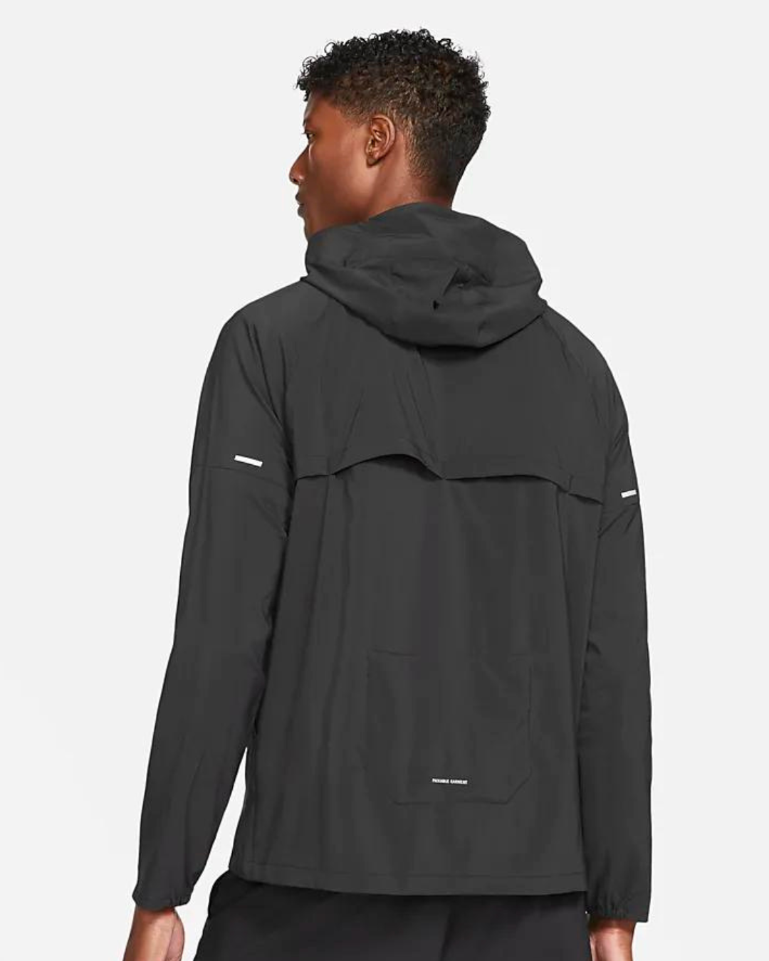 Veste à capuche Nike Running Windrunner - Noir