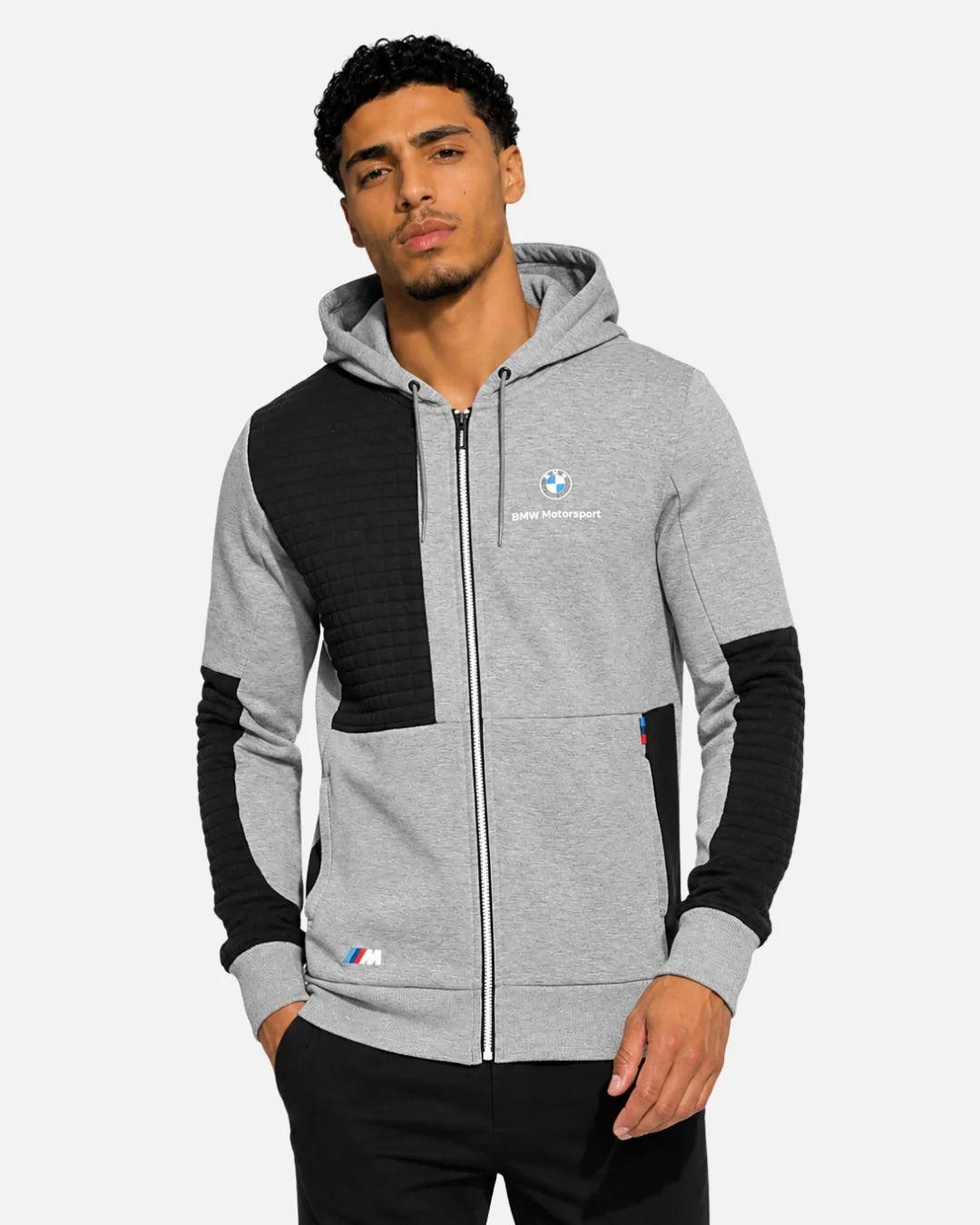Veste capuche Puma BMW Motorsport - Gris/Noir