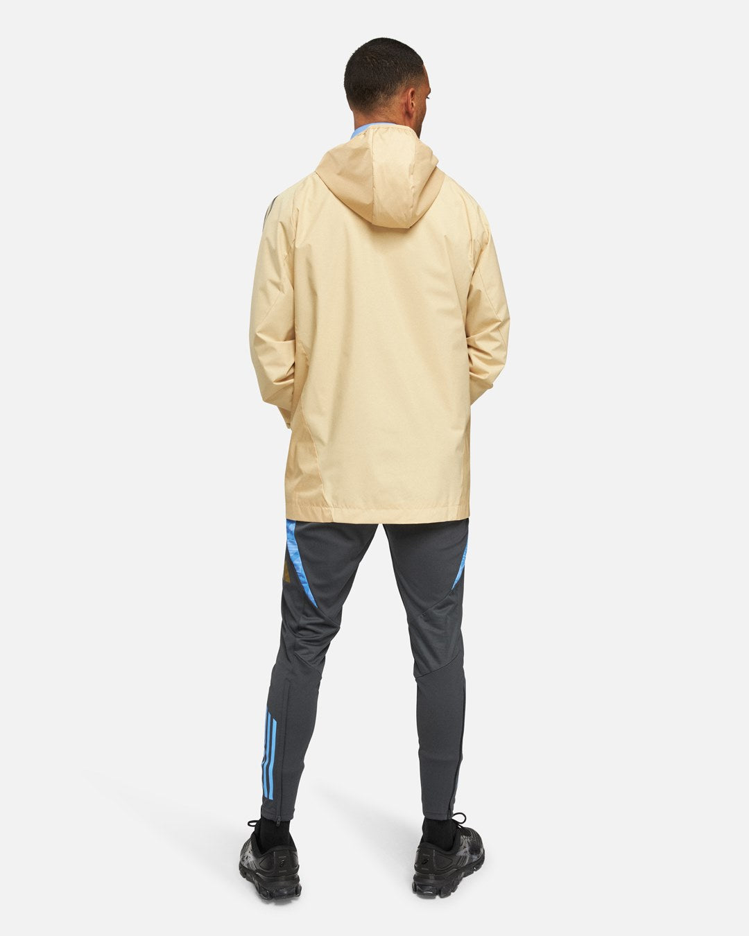 Veste Coupe-Vent Argentine - Beige/Bleu